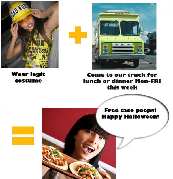 halloween free taco